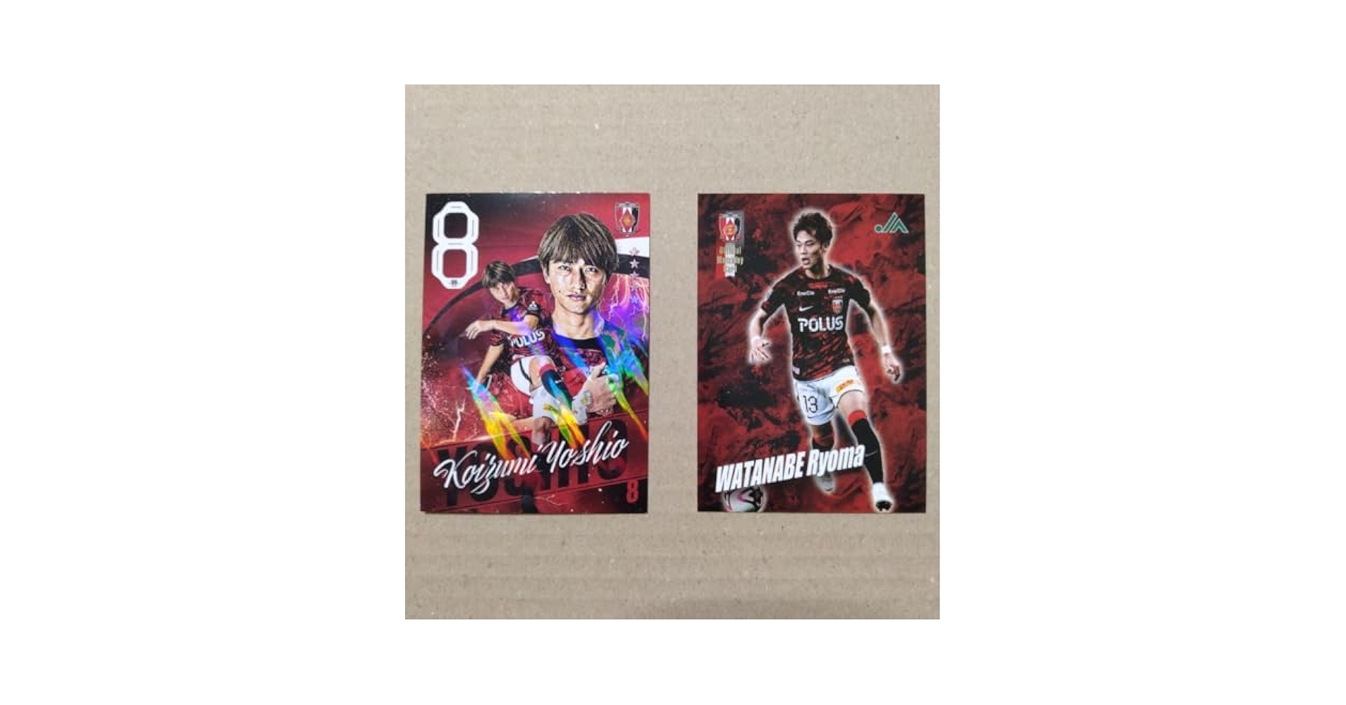 Amazon.co.jp: 浦和レッズ カード 小泉佳穂 渡邊凌磨 2種セット